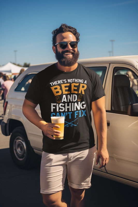 Bulldogs Classic Organic Shirt Frontdruck | Beer and Fishing