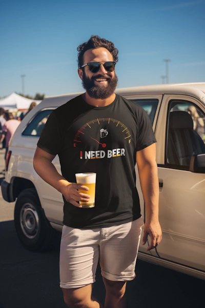 Bulldogs Premium Organic Shirt Frontdruck | Need Beer